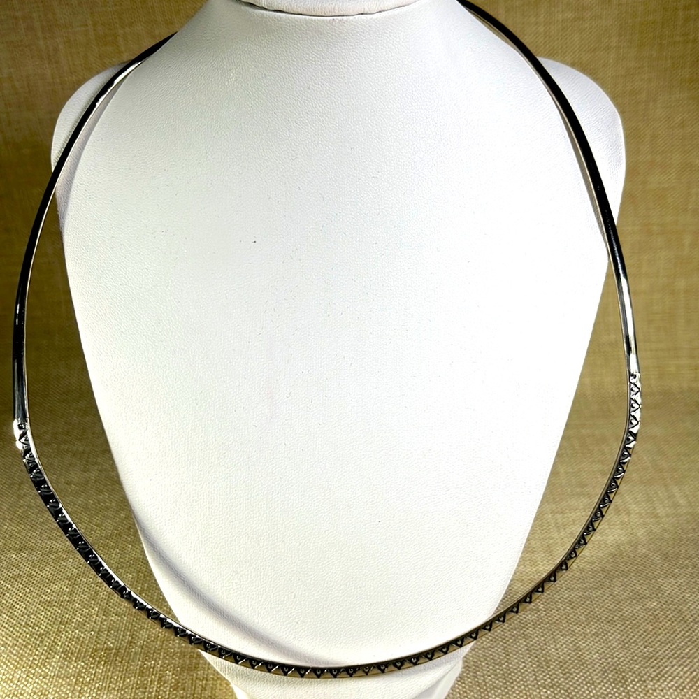 Global Destinations Stirling Silver Collar Necklace